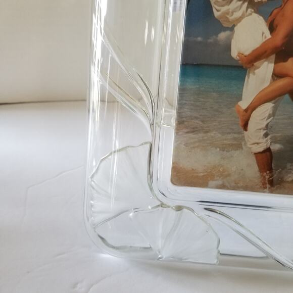 Mikasa glass picture frame 8x10 picture window 5 1/2 by 3 1/2 - Picture 8 of 12